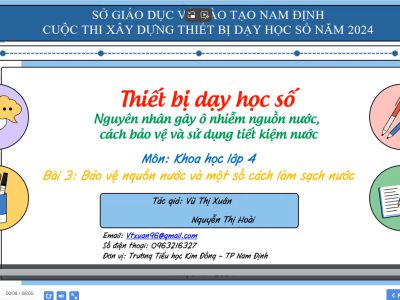 Nguyên nhân gây ô nhiễm nguồn nước, cách tiết kiệm và bảo vệ nguồn nước