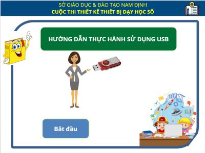 Thiết bị dạy học số – Thực hành sử dụng USB